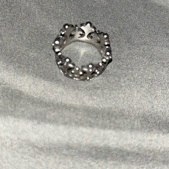 Silver Crown Ring - Picture 2 of 5